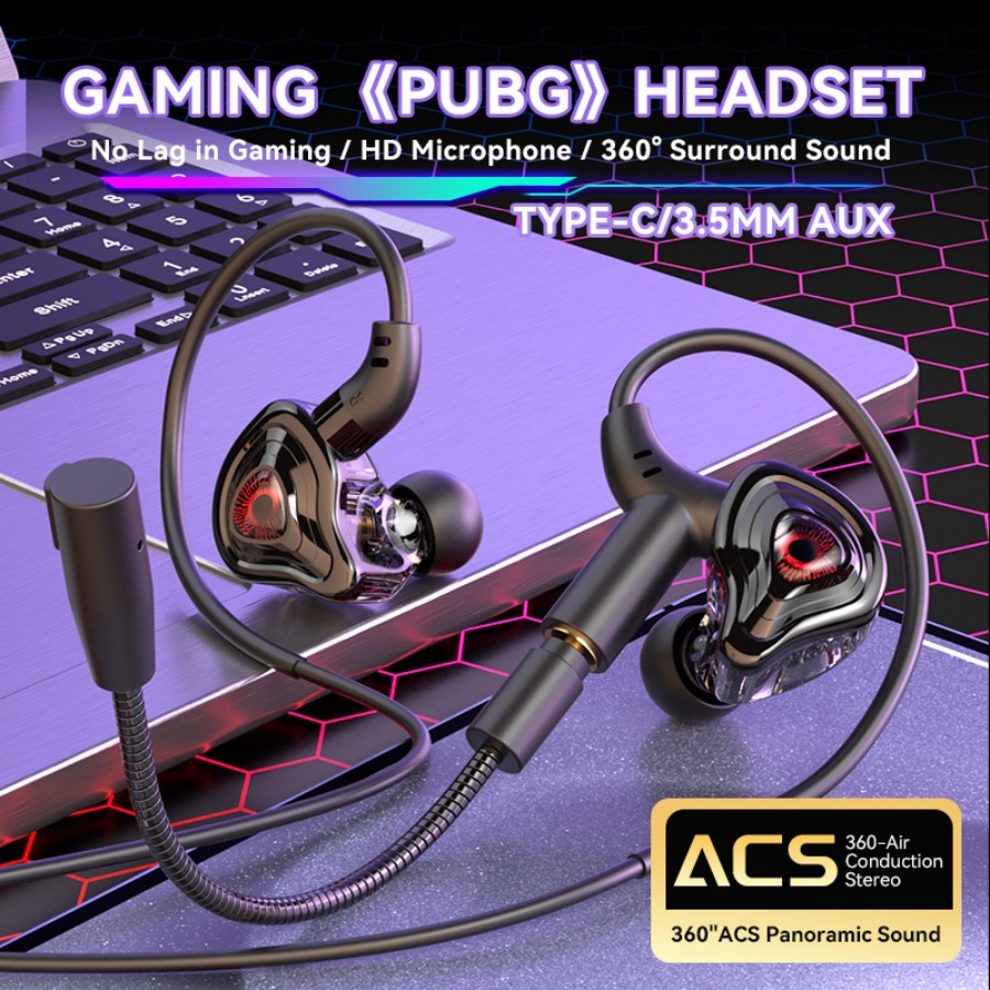 Esports Gaming Video - Esports Gaming Headset 360° Surround Sound