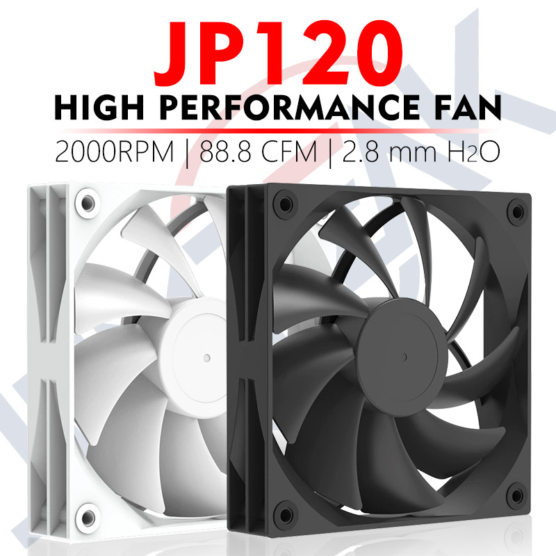 Esports Gaming Fan - JUMPEAK JP120 120mm Fan 2000 RPM