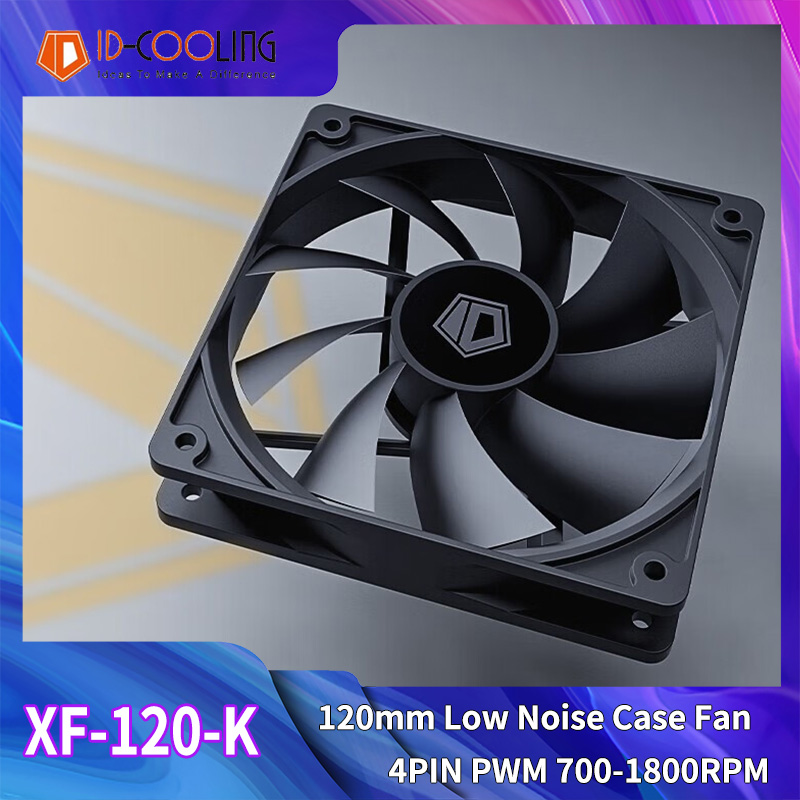 Esports Gaming Fan - ID-COOLING XF-120-K 120 mm 4-pins PWM