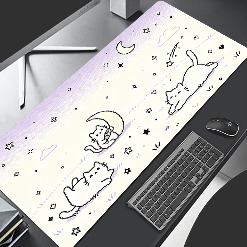 Mouse Gaming Esports - Cartoon muismat met lage pixelresolutie Notbook