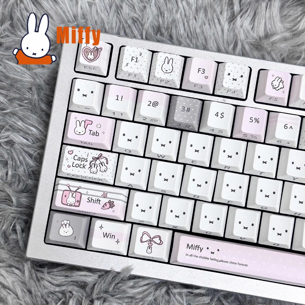 Kawaii Miffy mechanisch toetse - Keyboard Tenkeyless recensie en prijs