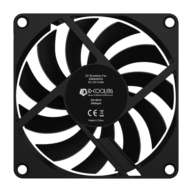ID-COOLING NO-8010-PWM 80MM PC - Esports Gaming Fan recensie en prijs