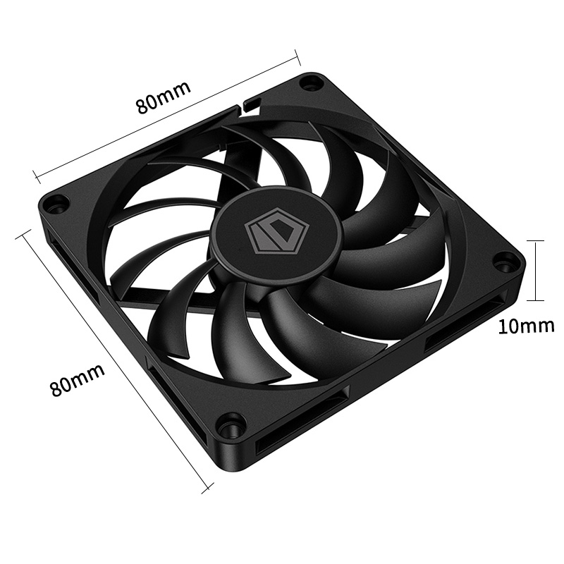 ID-COOLING NO-8010-PWM 80MM PC - Esports Gaming Fan recensie en prijs