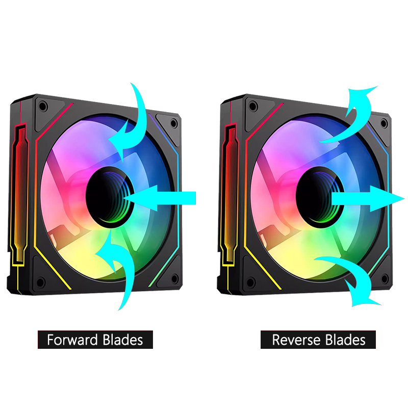 JUMPEAK MS120 120mm Case Fan 5 - Esports Gaming Fan recensie en prijs