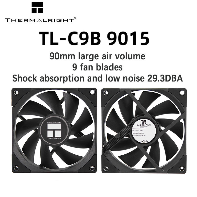 Thermalright TL-C9 TL-C9B TL-9 - Esports Gaming Fan recensie en prijs