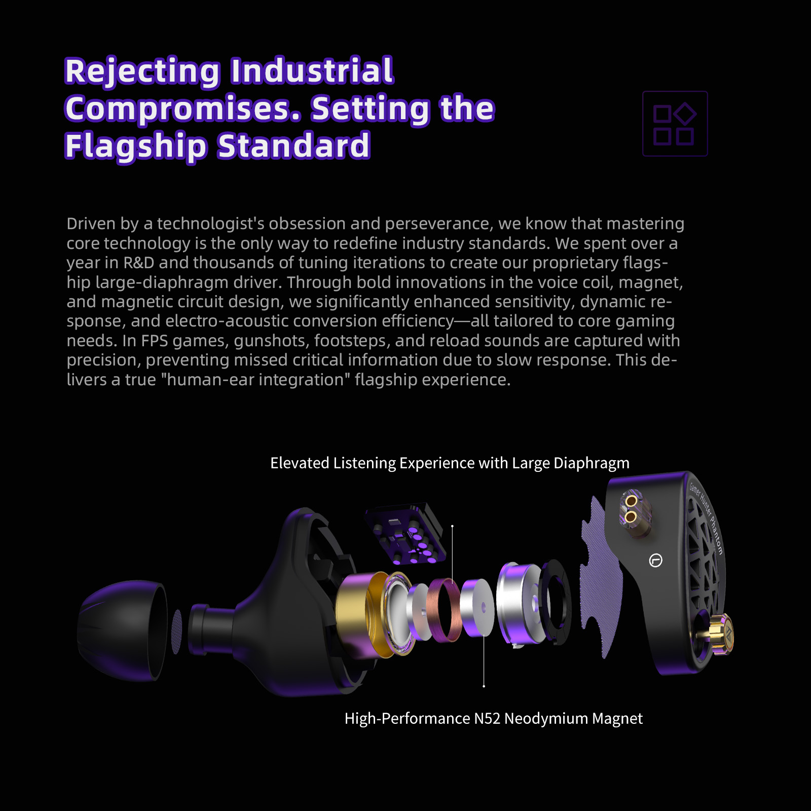KZ Phantom HiFi Grade Flagship - Esports Gaming Video recensie en prijs
