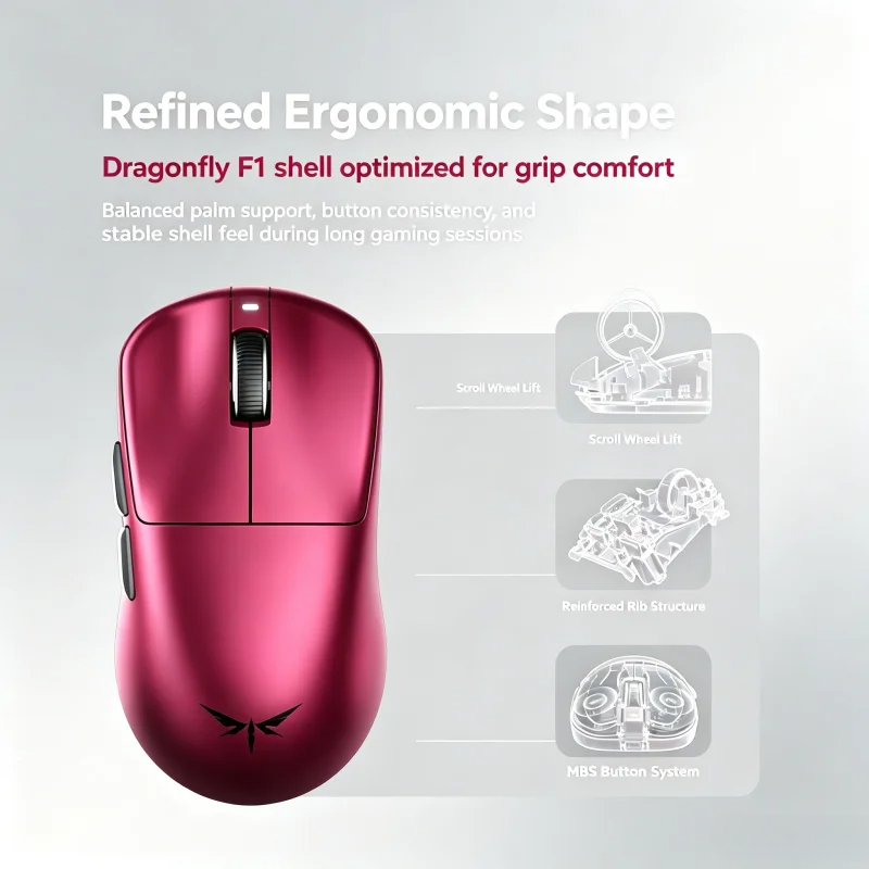 VGN Dragonfly F1 V5 draadloze  - Esports Pc Gaming recensie en prijs