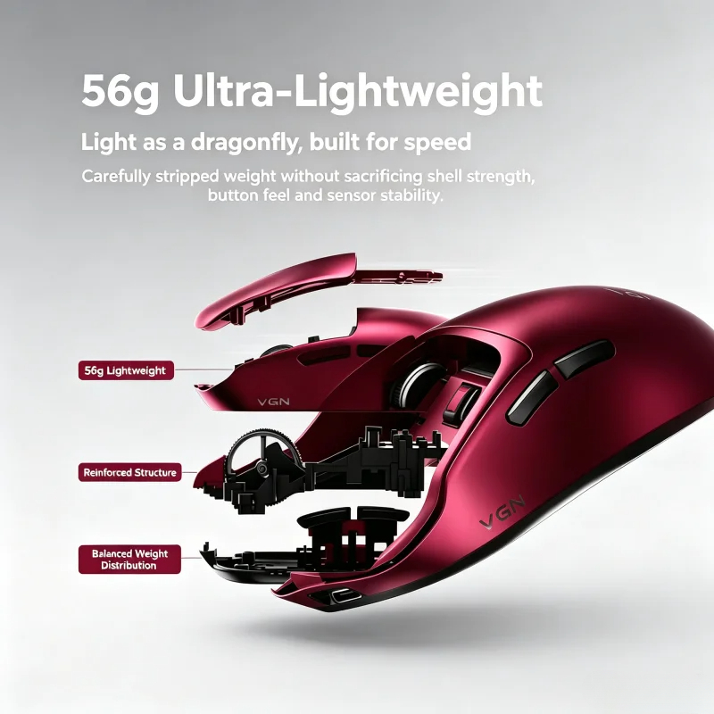 VGN Dragonfly F1 V5 draadloze  - Esports Pc Gaming recensie en prijs
