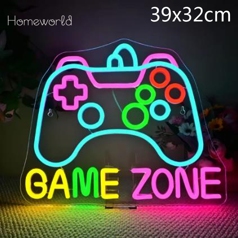 Game Zone LED-neonlichtbord US - Esports Gaming Arena recensie en prijs
