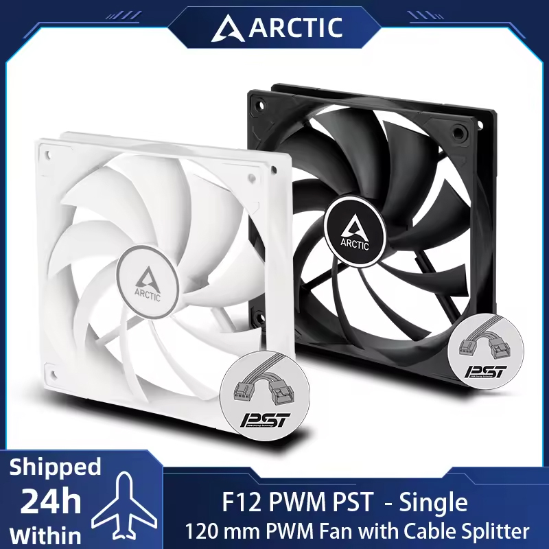 ARCTIC F12 PWM PST 120 mm vent - Esports Gaming Fan recensie en prijs