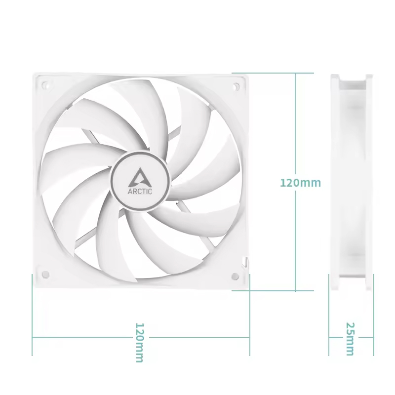 ARCTIC F12 PWM PST 120 mm vent - Esports Gaming Fan recensie en prijs