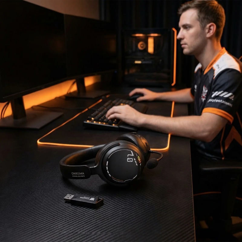 ONIKUMA GT886 Gaming Headset T - Esports Gaming Video recensie en prijs