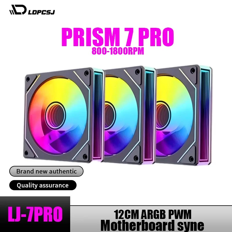 LDPCSJ Prism 7 PRO ARGB PC Cas - Esports Gaming Fan recensie en prijs