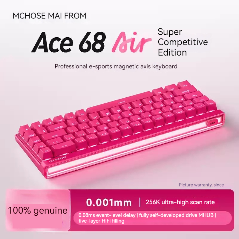 Mchose Ace68 Air magnetische a - Esports Pc Gaming recensie en prijs
