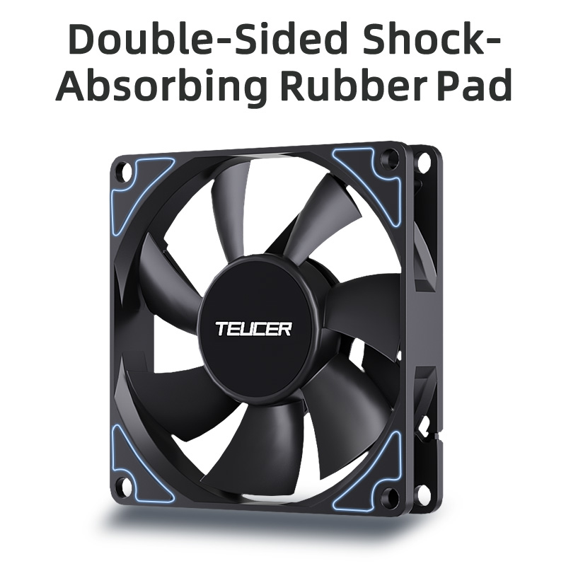 Teucer UT-8015 8 CM Chassis Fa - Esports Gaming Fan recensie en prijs