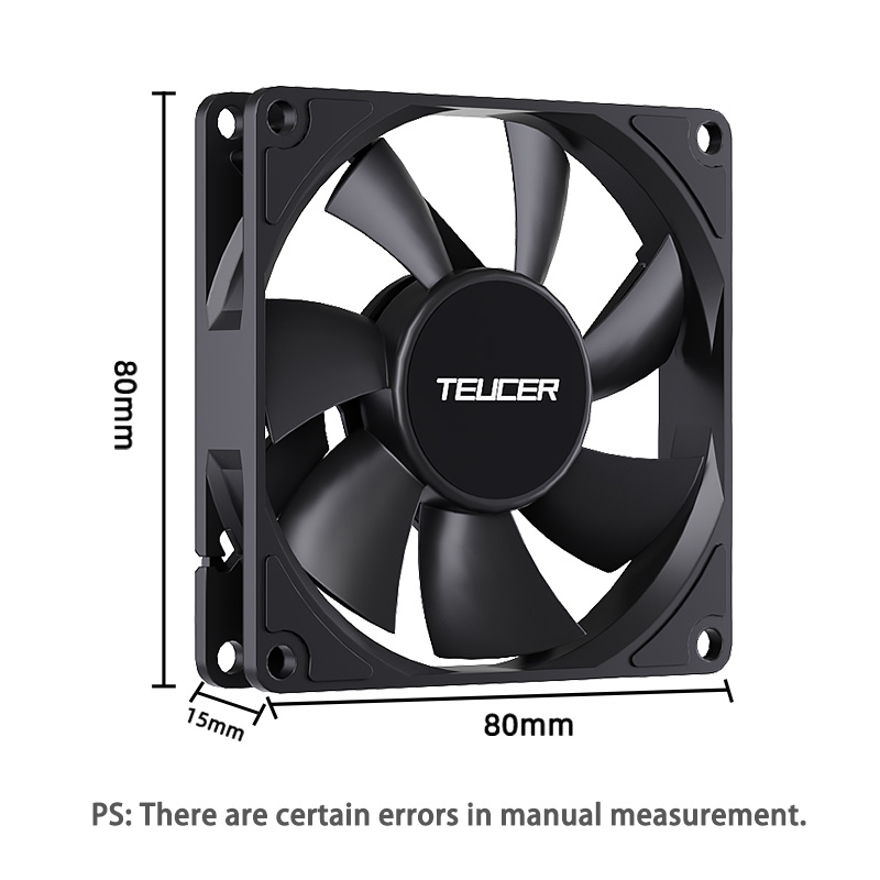 Teucer UT-8015 8 CM Chassis Fa - Esports Gaming Fan recensie en prijs